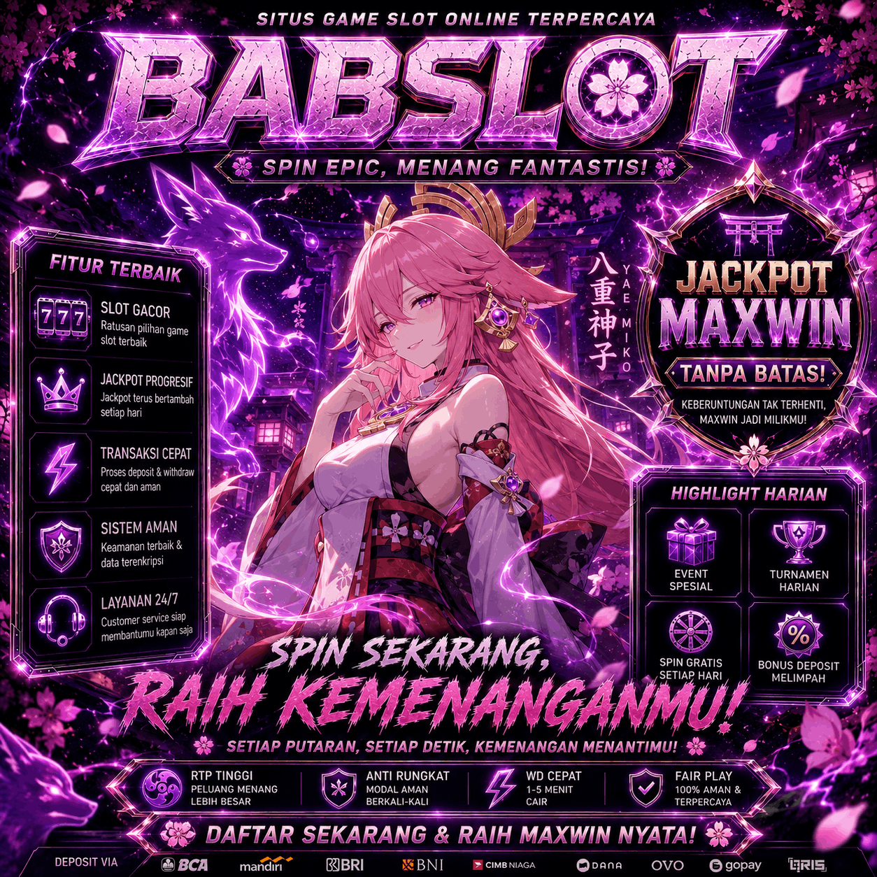 BABSLOT ☘ Koleksi Slot Online Menarik dan Praktis